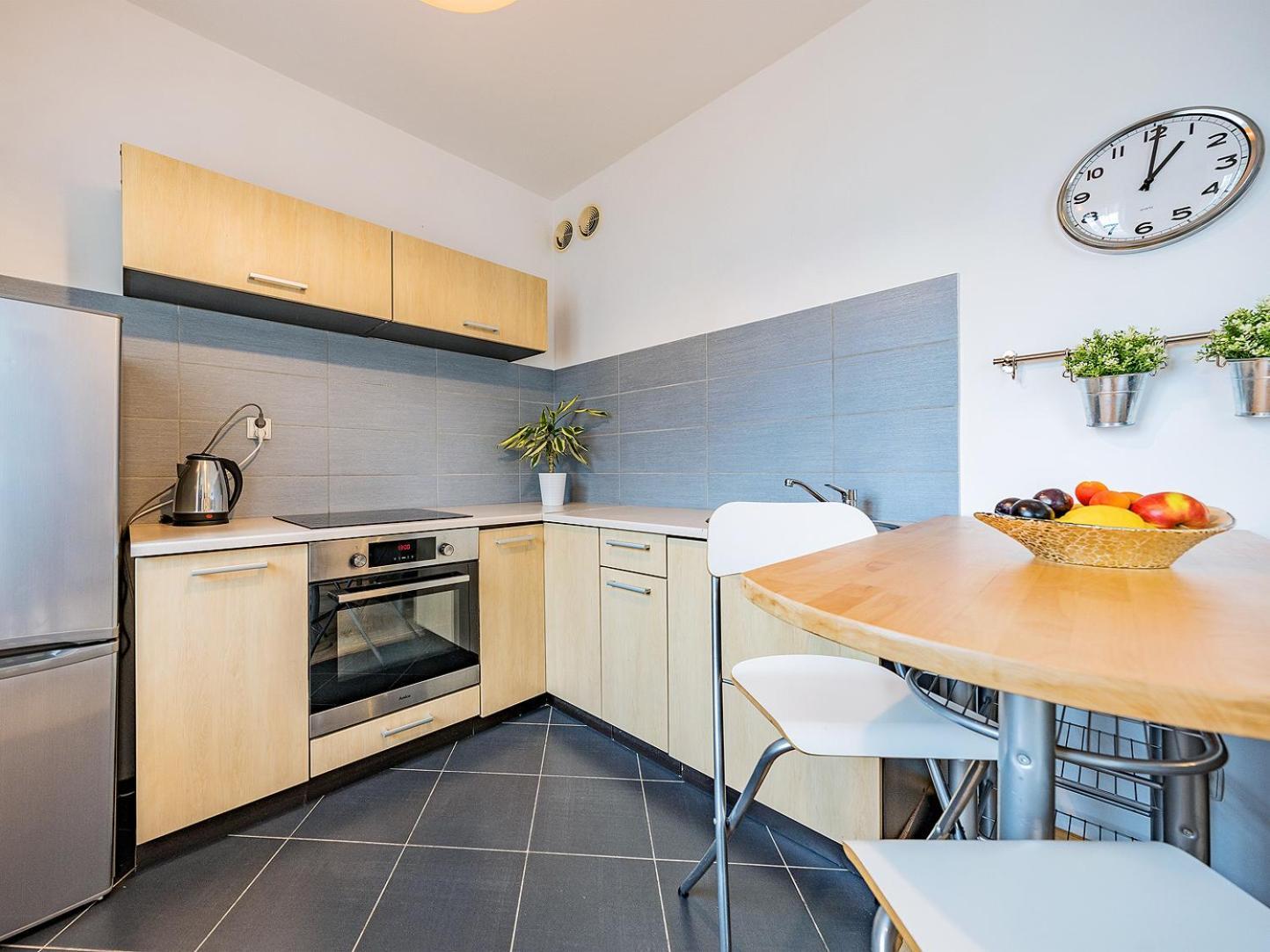 Apartament Z Balkonem I Bezplatnym Parkingiem 格但斯克 外观 照片